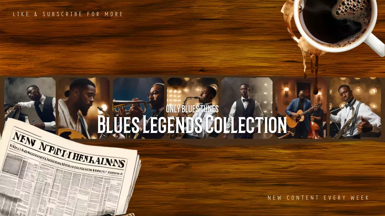 Brown Vintage Music Promotion YouTube Thumbnail