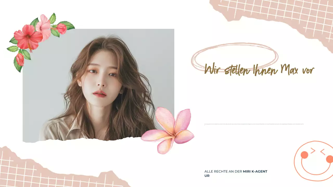 beige modern drama pitch