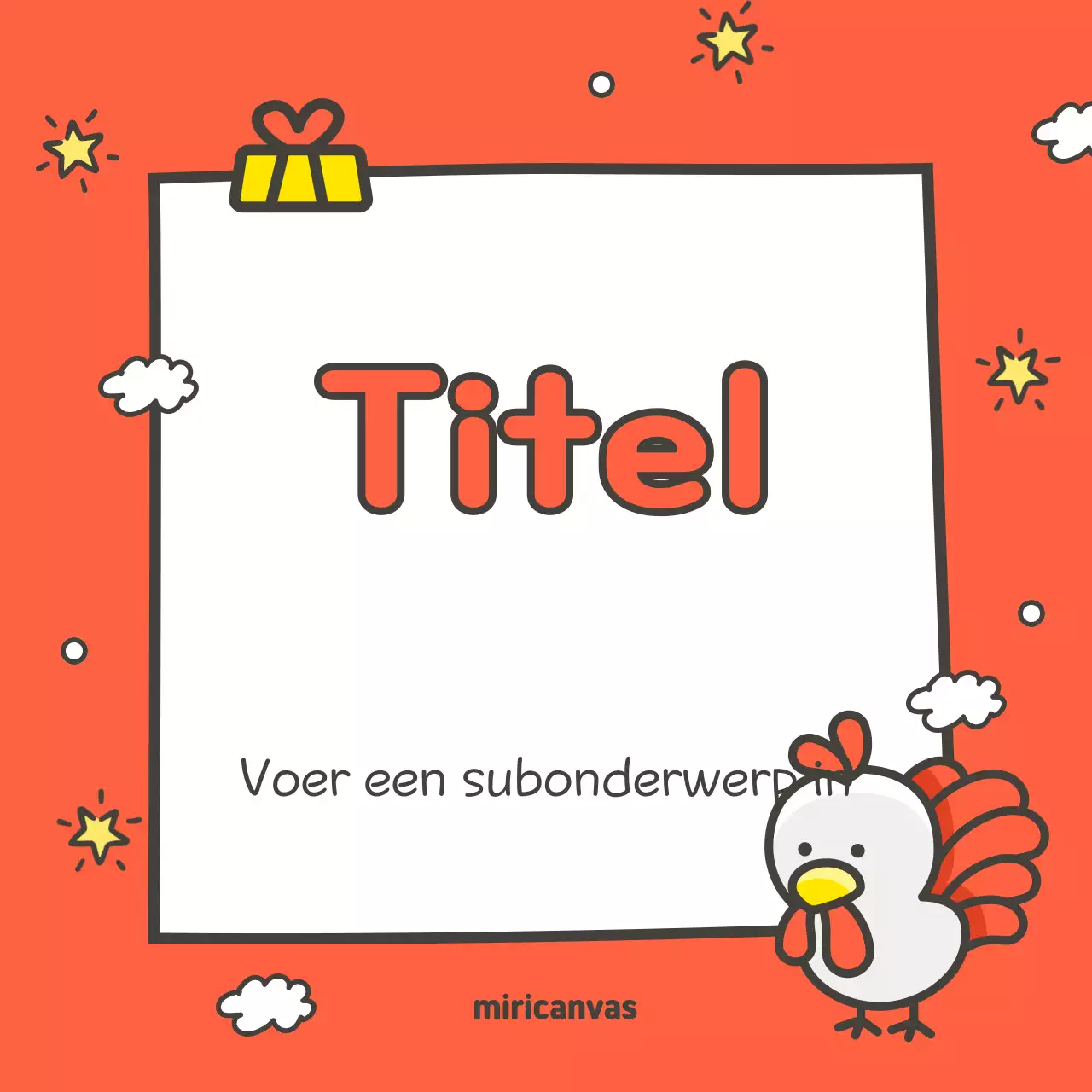 12 schattige dierenriem hoesjes in bruin en oranje