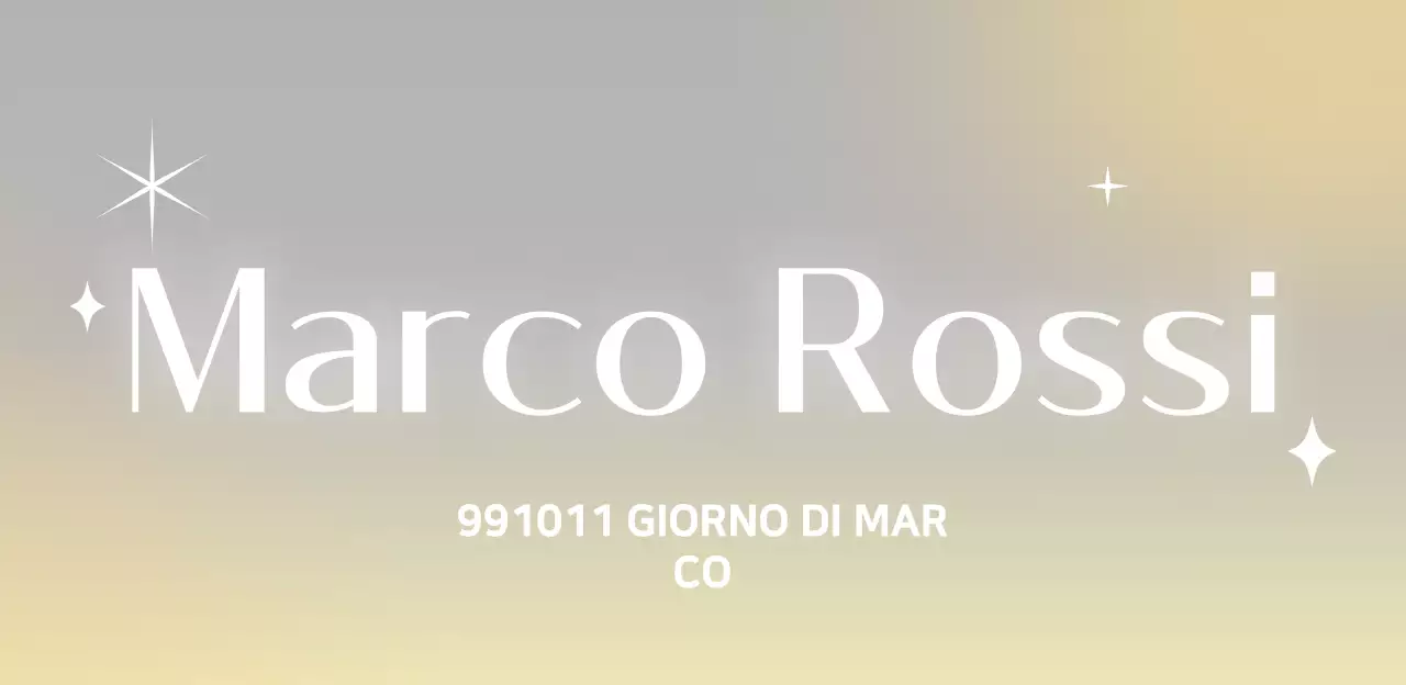 Gradiente Semplice Buon Compleanno