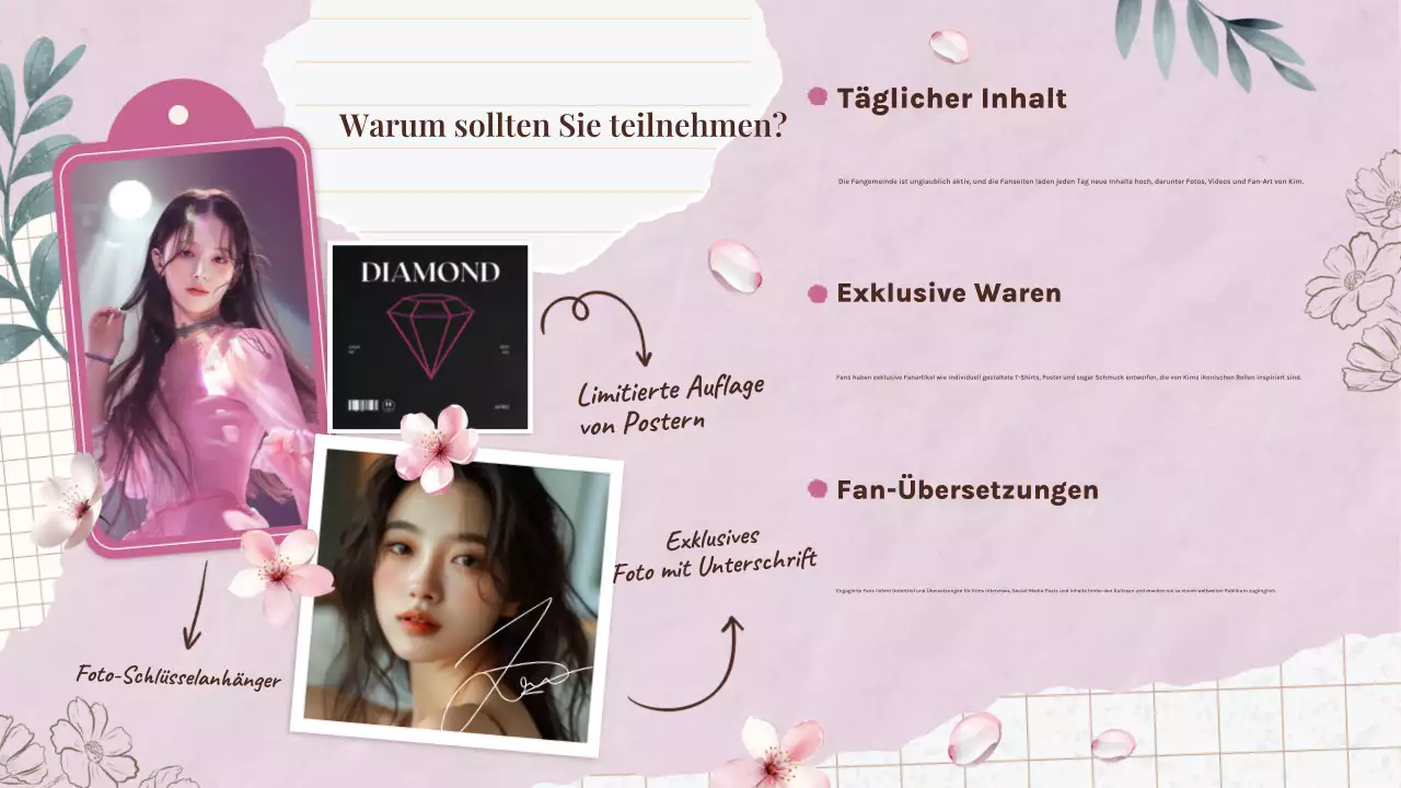 Rosa k-drama pitch deck