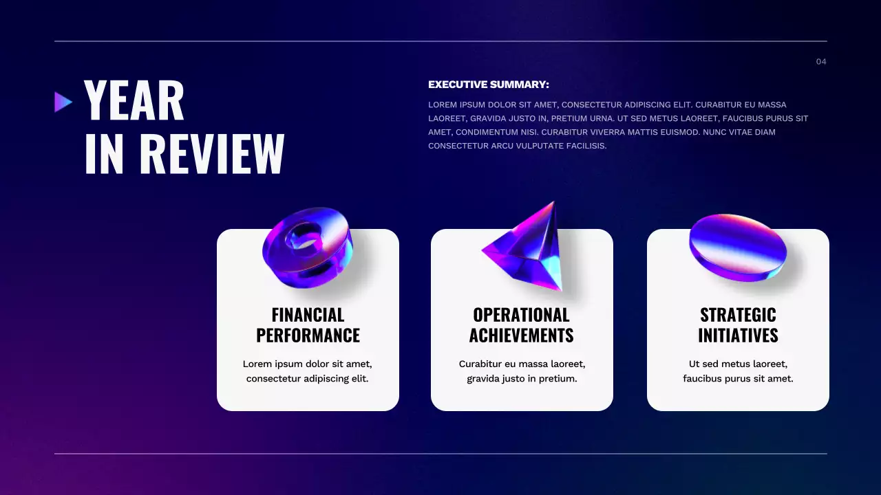 퍼플 모던 기업 보고서 프레젠테이션