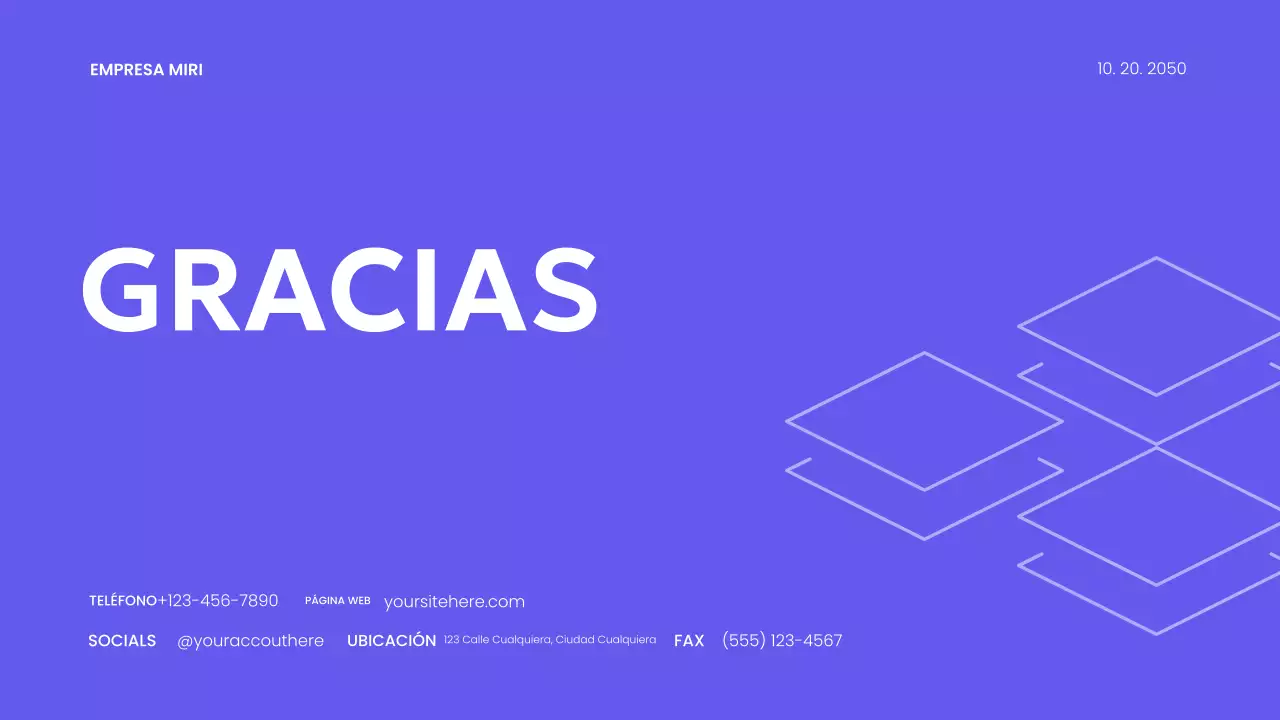 purple modern marketing plan presentation