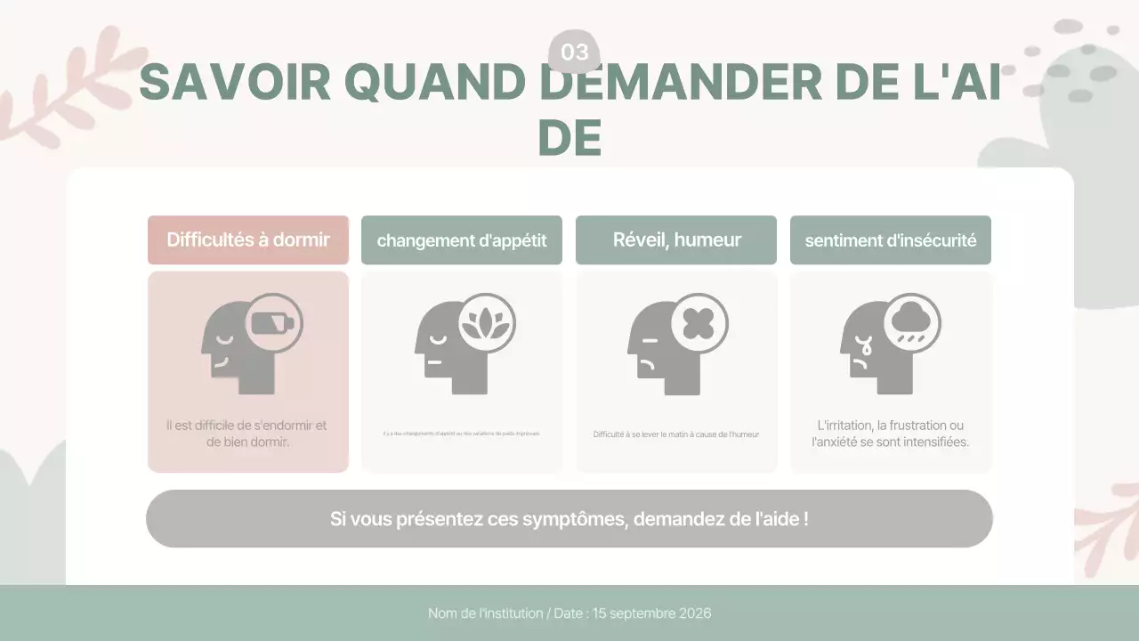 guide de la santé mentale moderne de la menthe