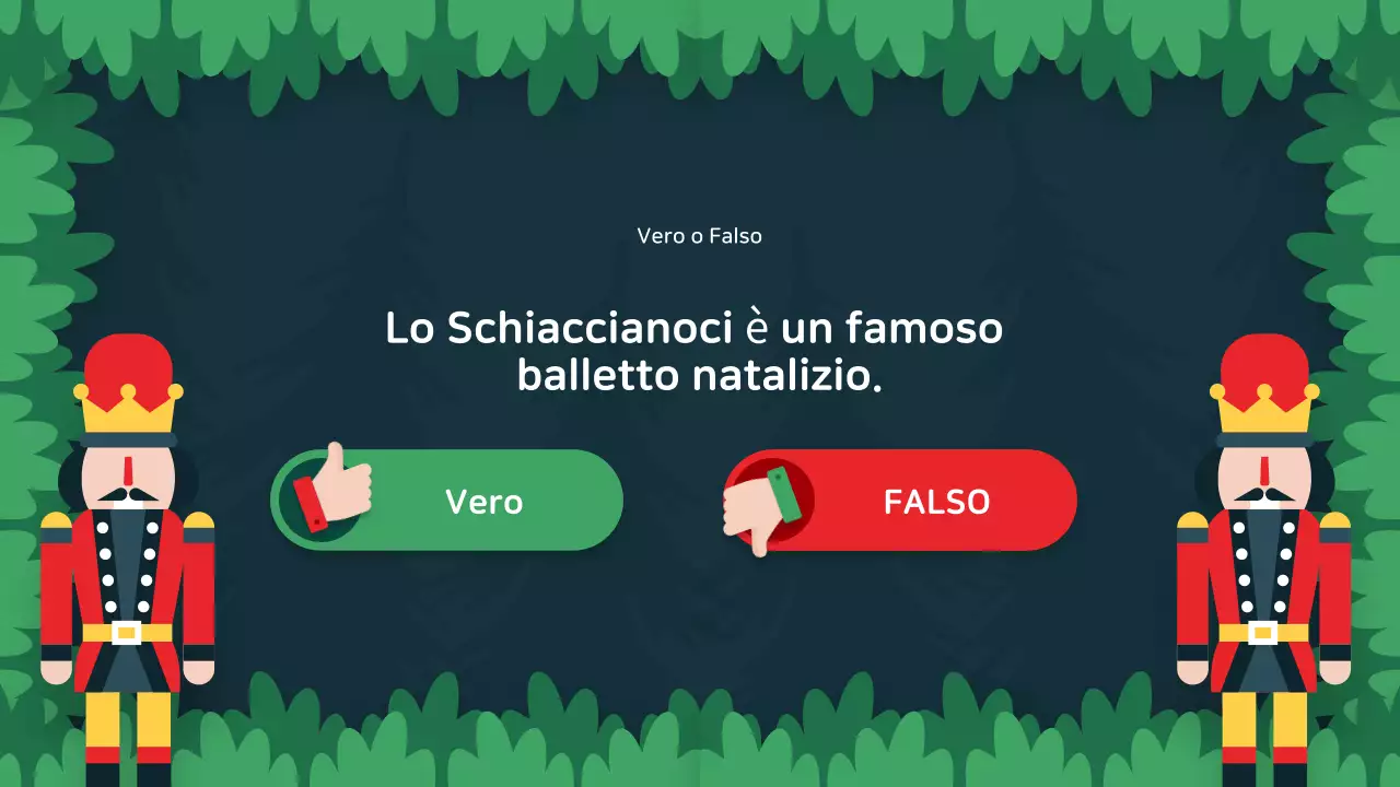 presentazione creativa di un evento festivo