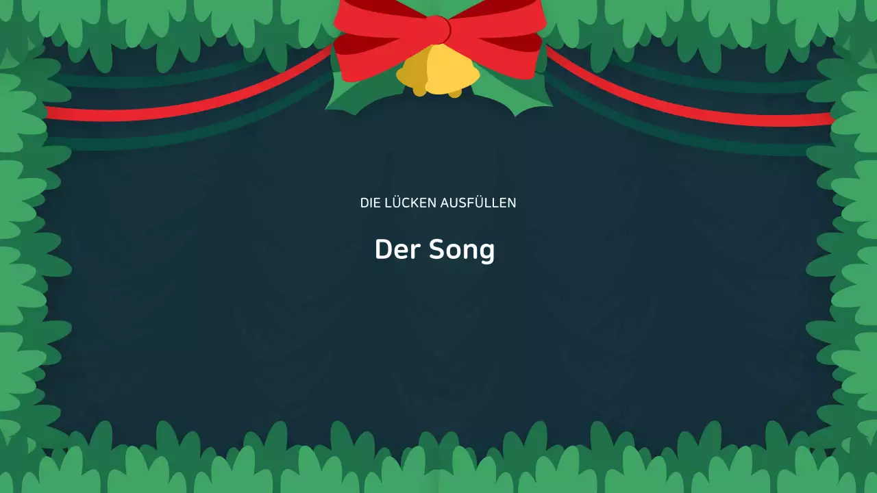 kreative Präsentation für festliche Veranstaltungen