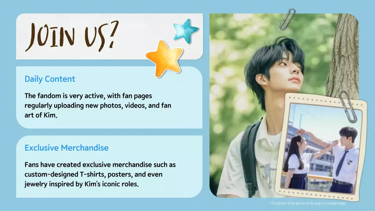 Blue Whimsical K-Drama Pitch Presentation