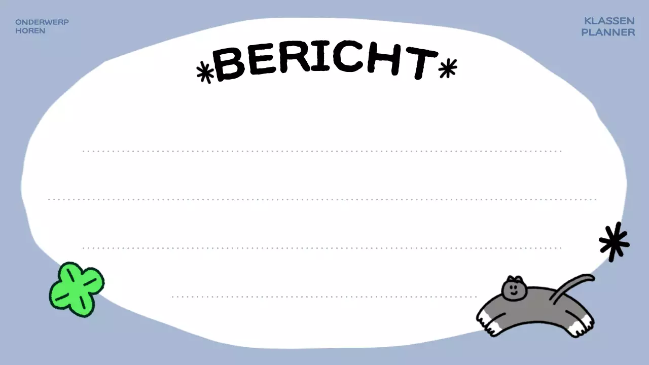 roze schattige klassenplanner