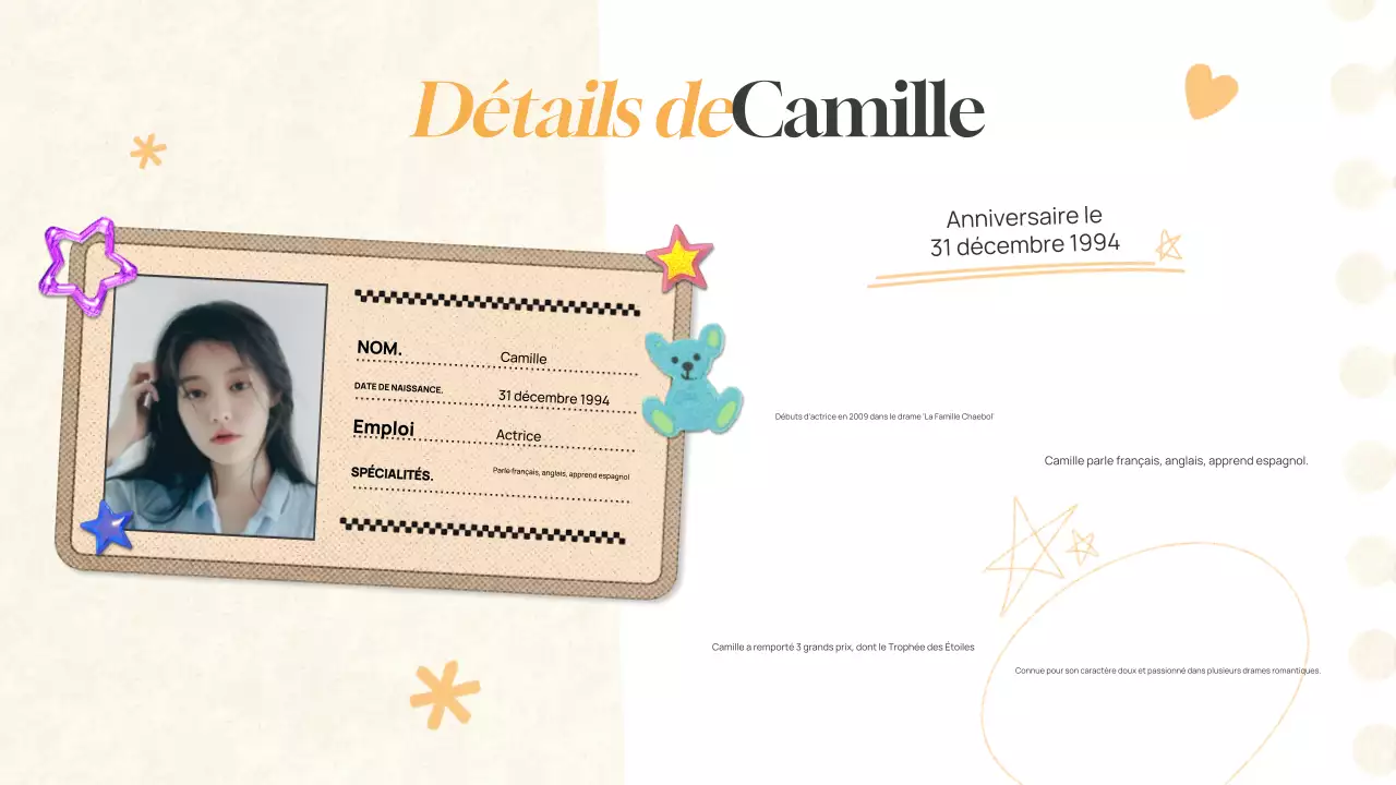 beige moderne drama pitch deck persentation