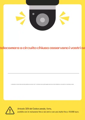 Giallo Semplici consigli di sicurezza