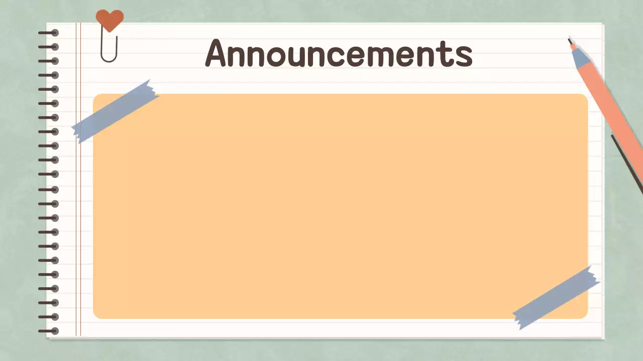 Beige Simple Class Agenda Presentation