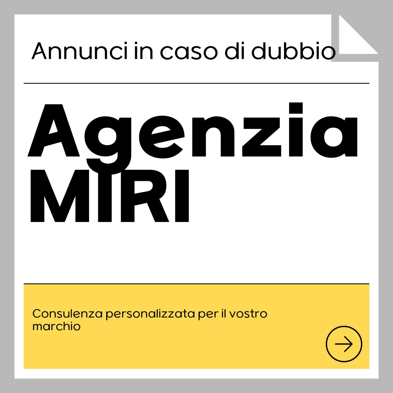 Guida agli annunci semplici in grigio