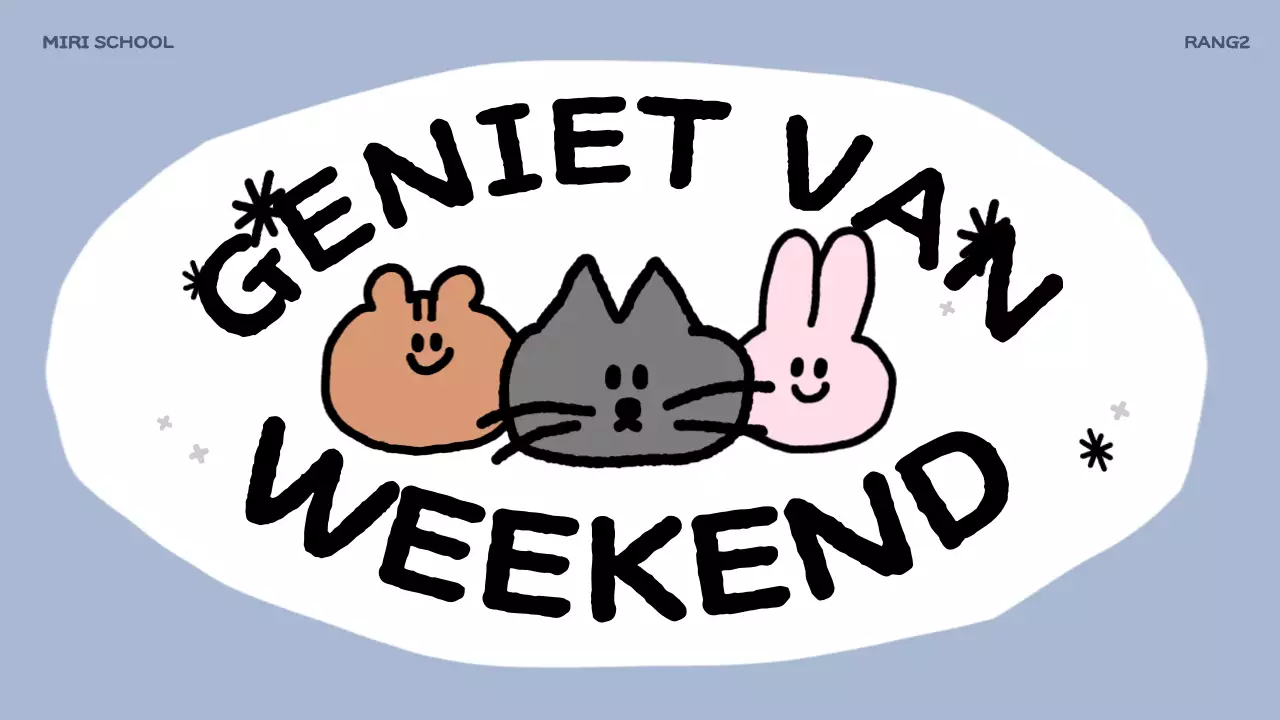 roze schattige klassenplanner