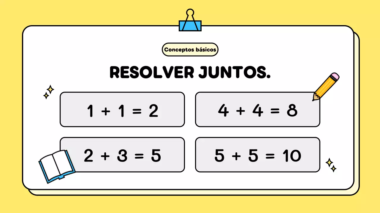 plantilla lúdica amarilla de educación