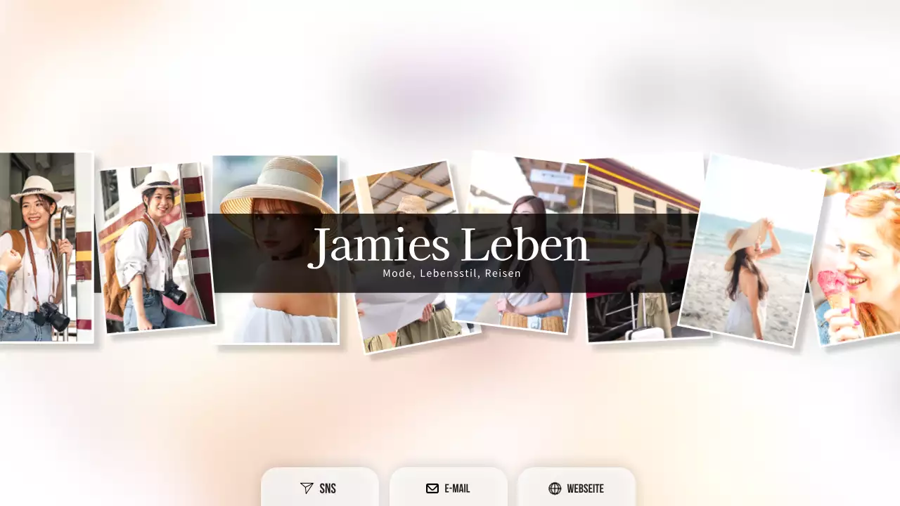 beige modern lifestyle newsletter