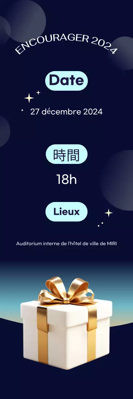 Soirée moderne bleu marine