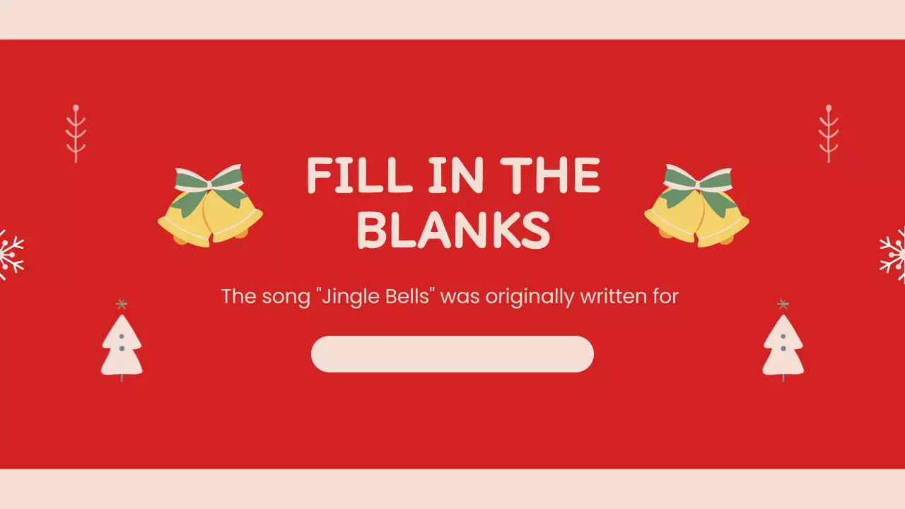 Red Traditional Christmas Guide Presentation