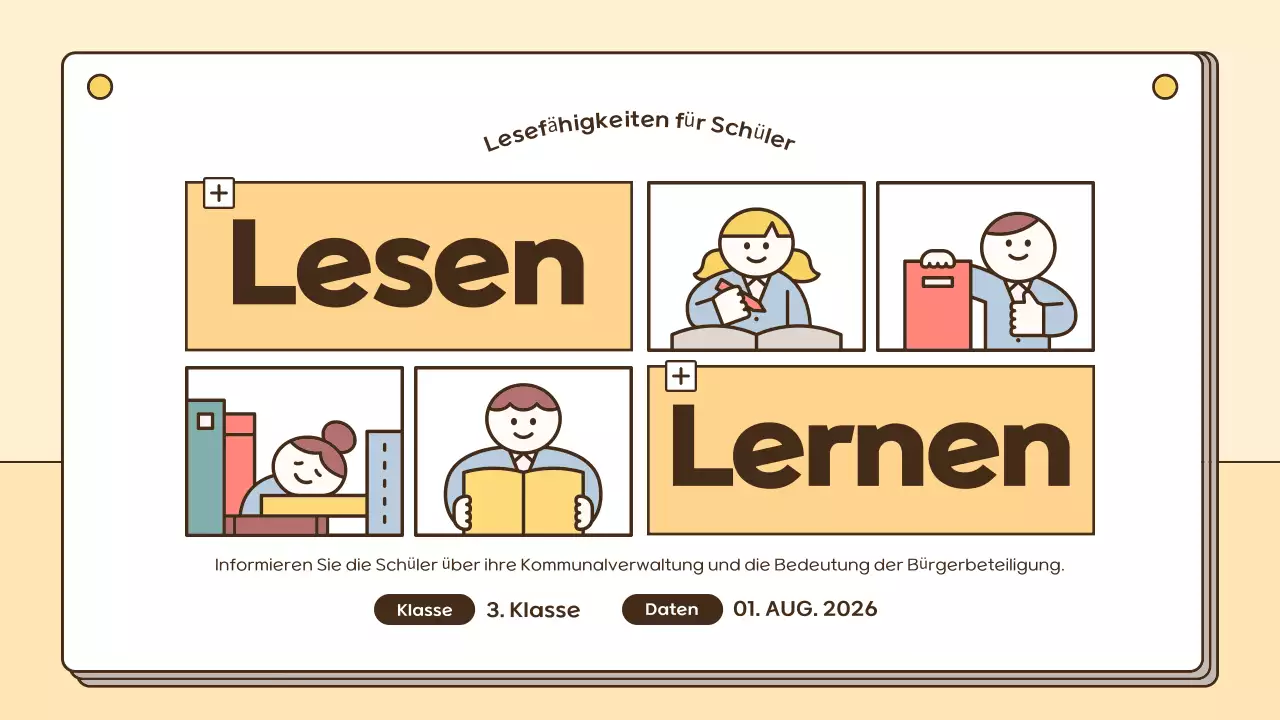 beige modern education guide