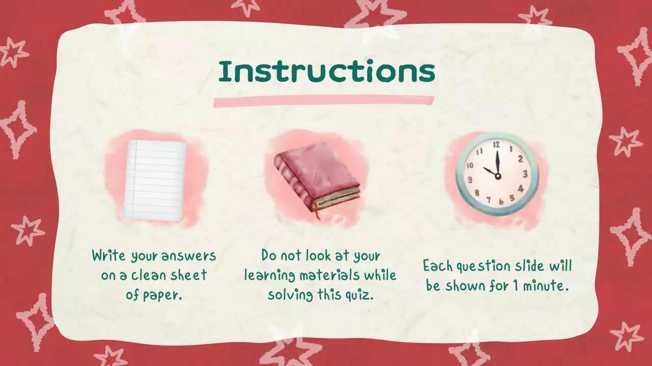 Red Traditional Christmas Event Presentation