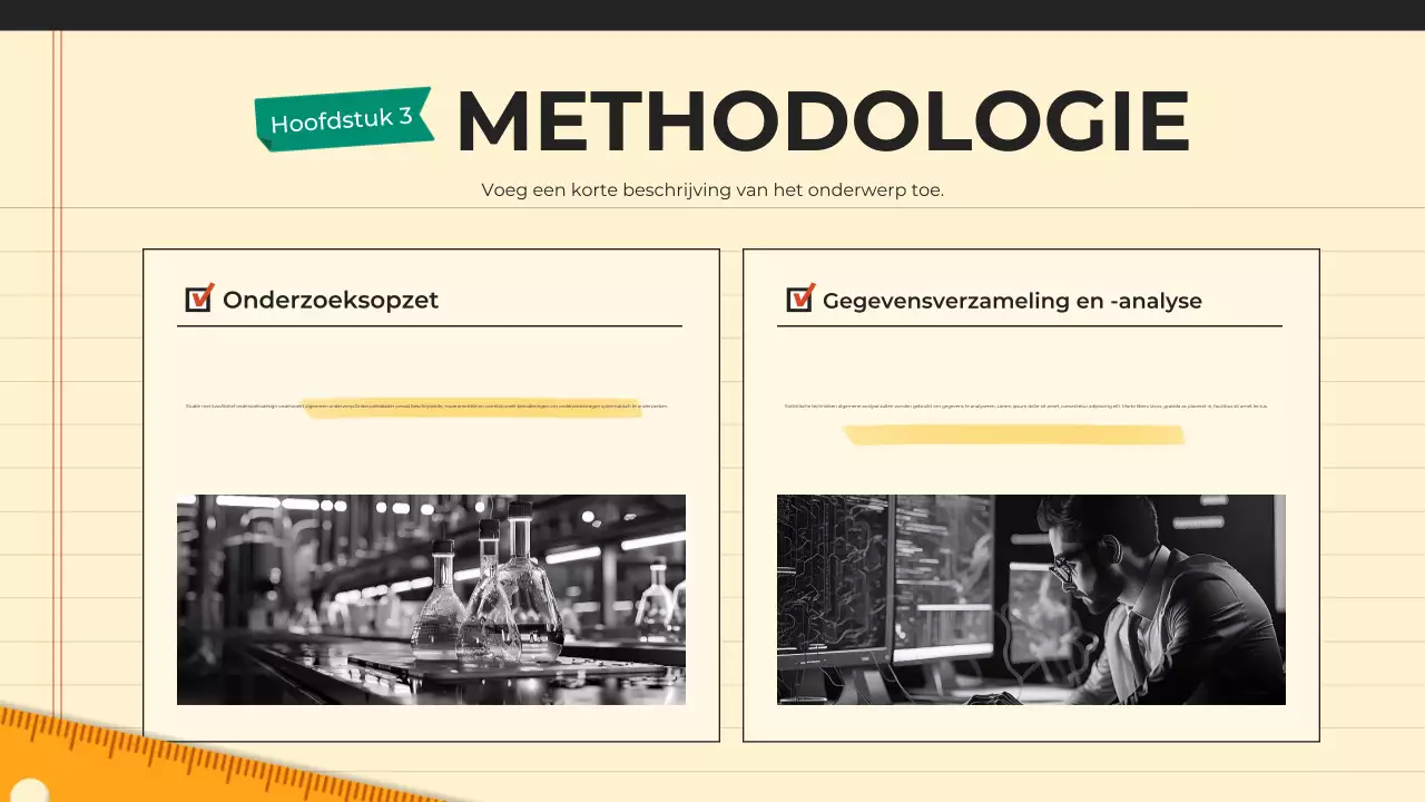 groene moderne scriptiegids