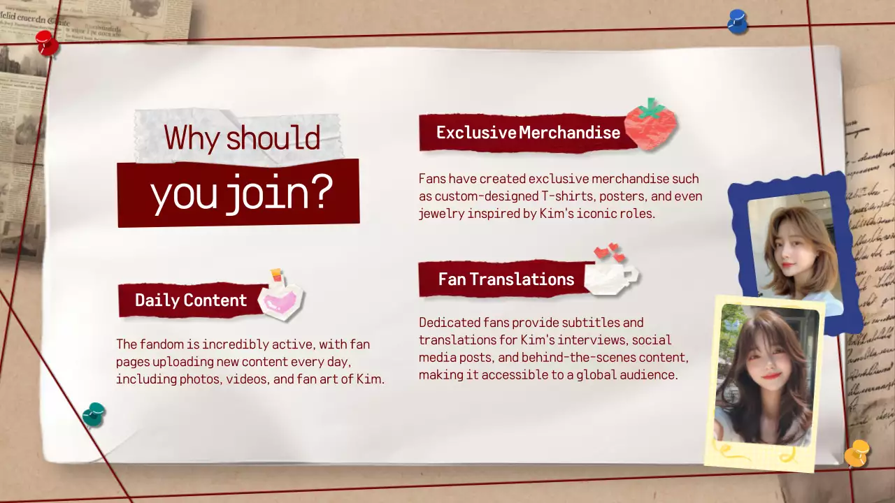 Red Traditional K-Drama Promotion Presentation