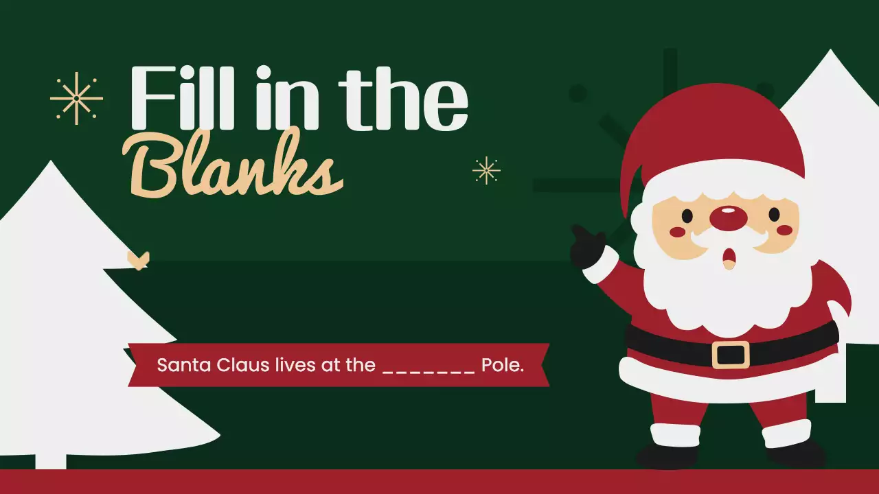 Green Traditional Christmas Guide Presentation