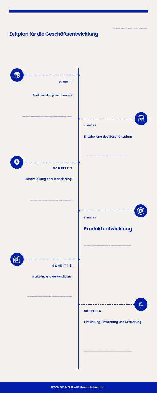 blue modern business guide