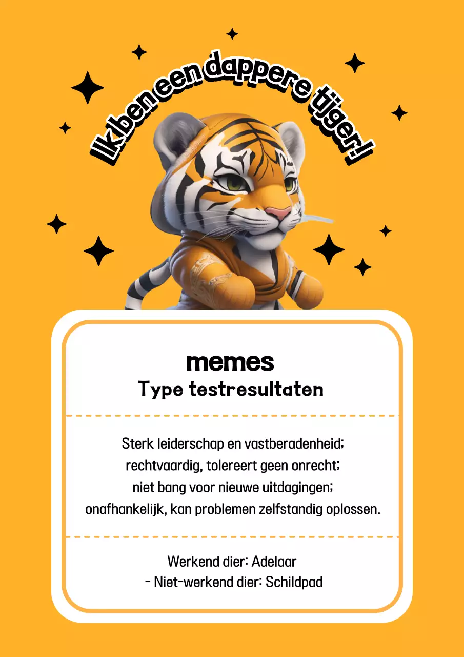 Over de zwarte en oranje minimalistische meme st typetest