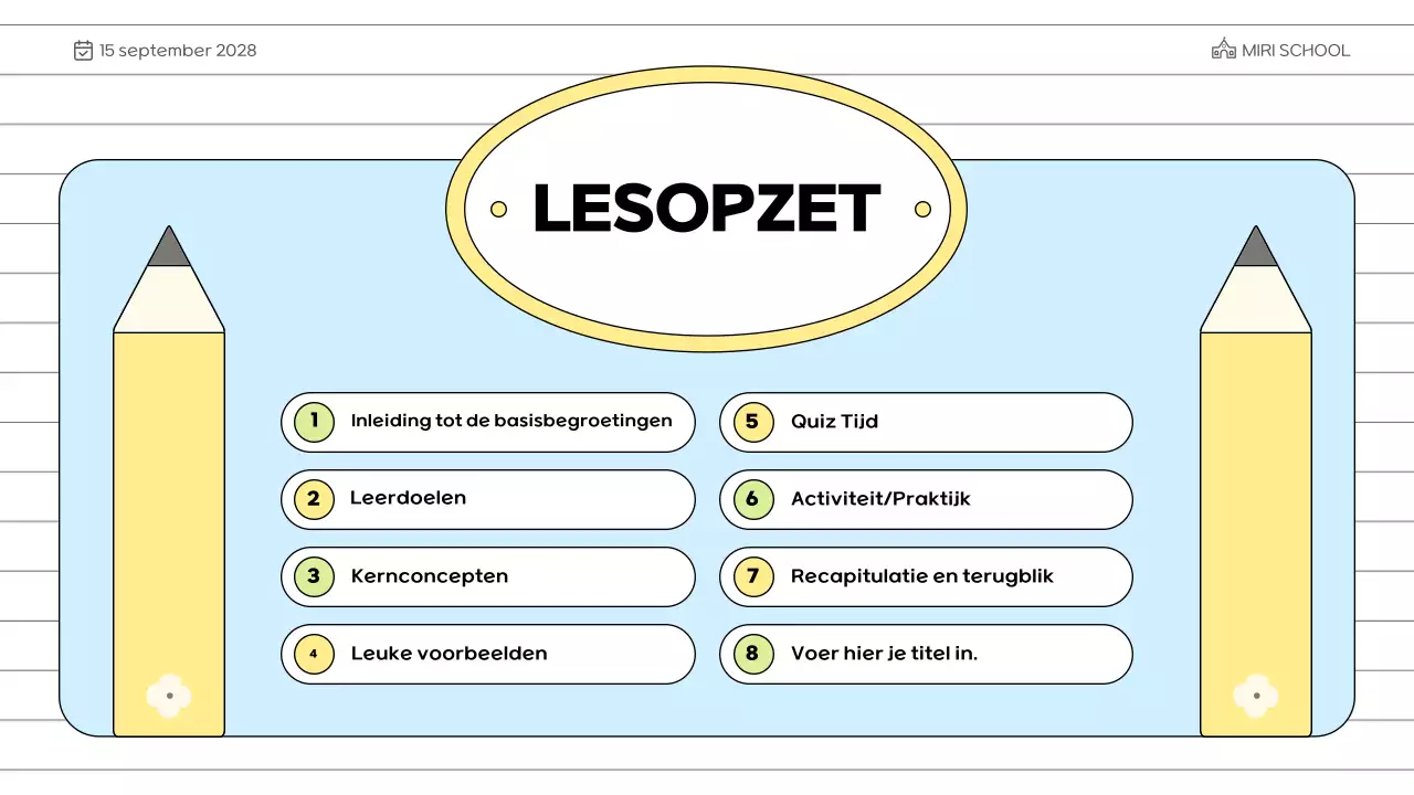 blauwe gids voor modern onderwijs