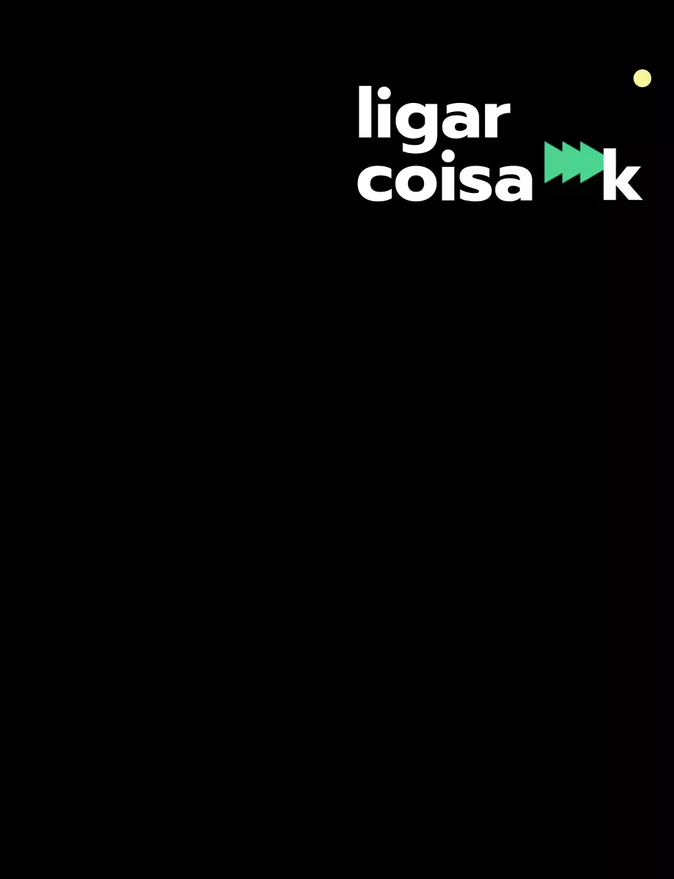 Logótipo de empresa moderno a preto