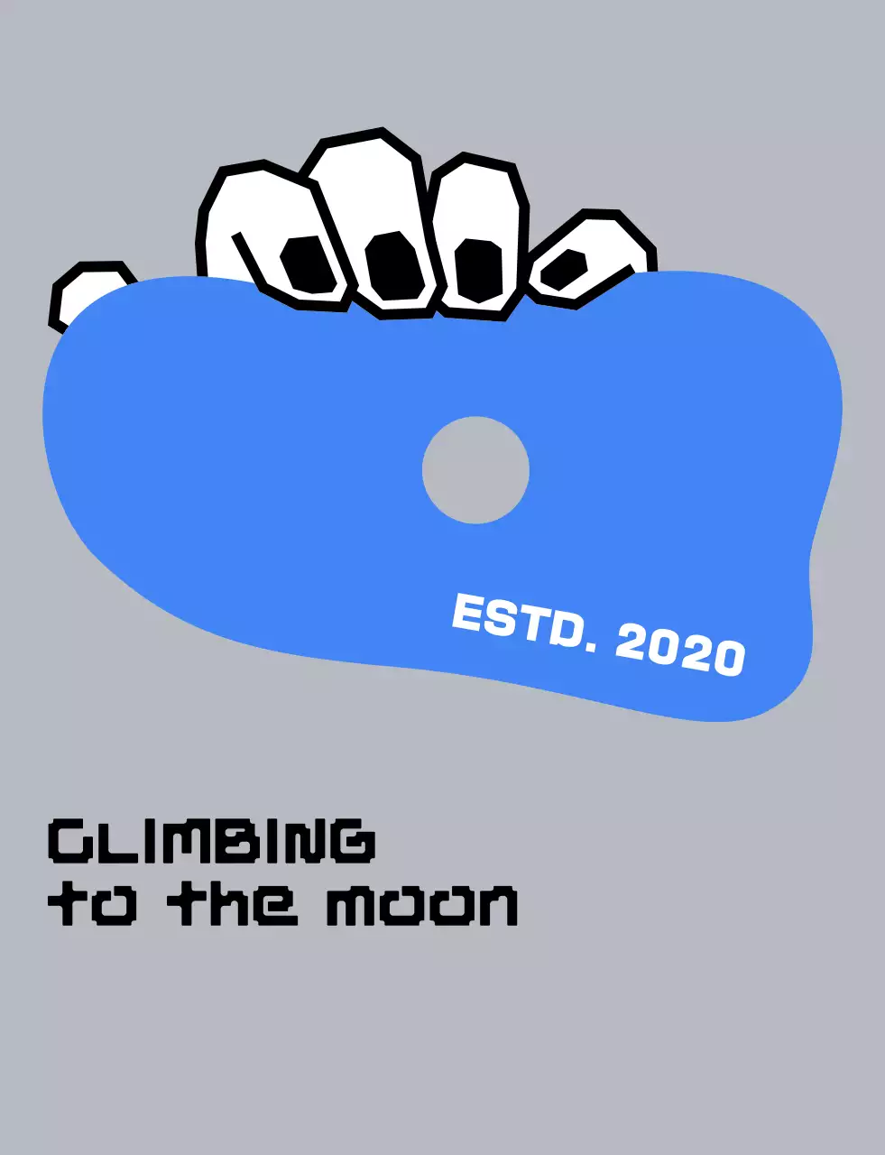 Pakaian Pendakian Modern Abu-abu