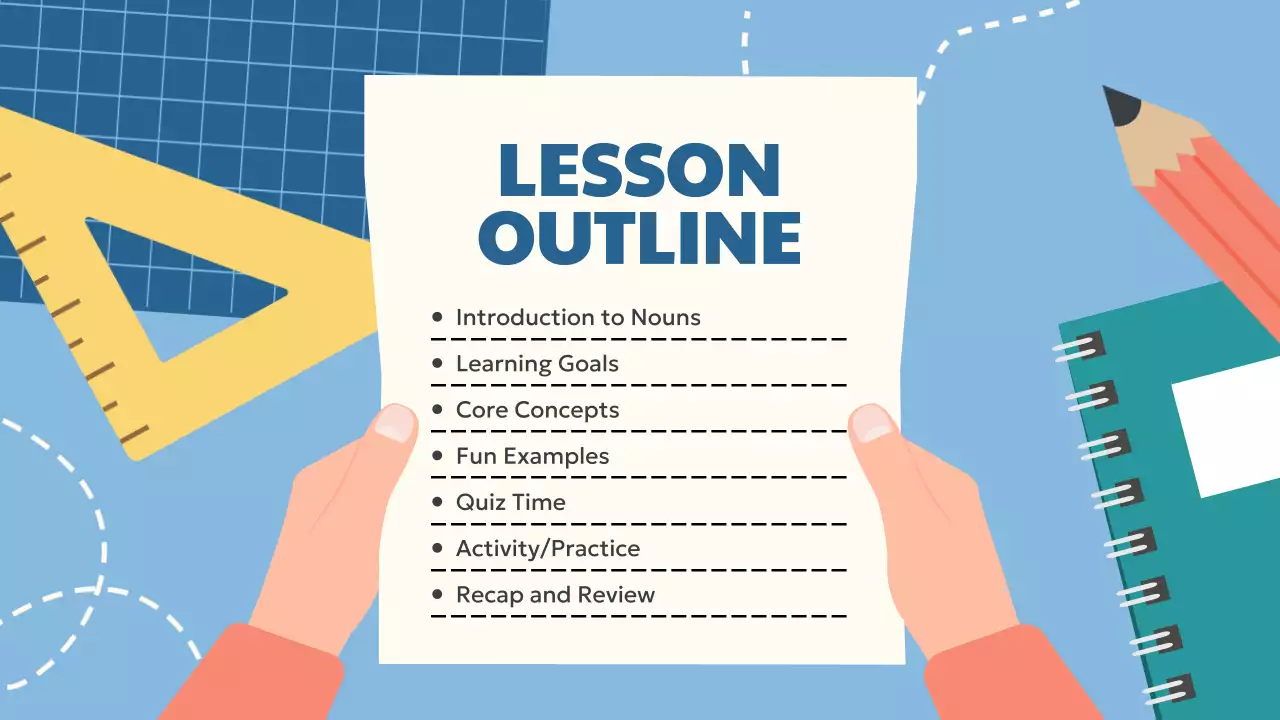 Bài thuyết trình Khóa học Ngữ pháp Hiện đại Màu xanh