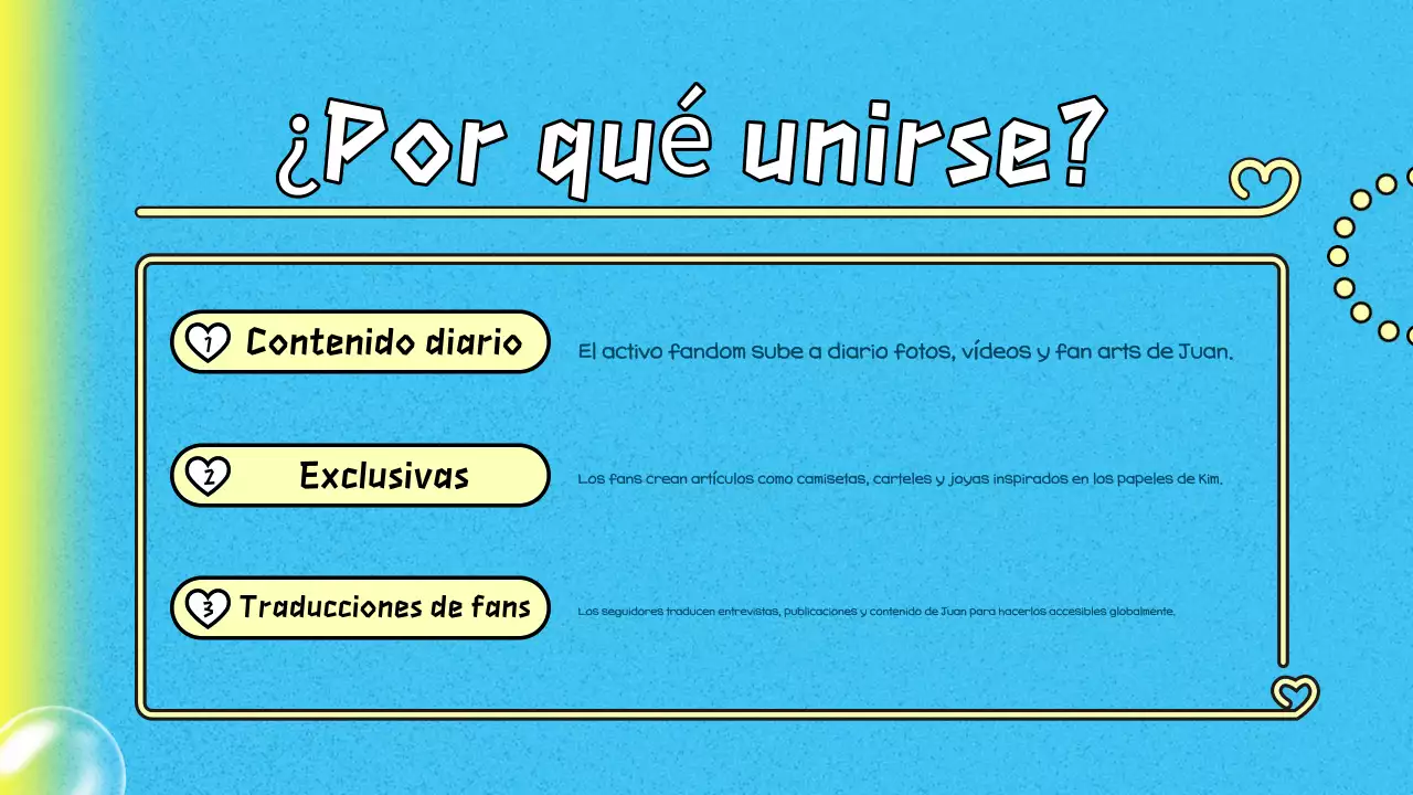 blue trendy K-drama pitch deck