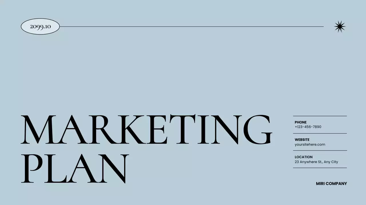 Grey Professional Business Plan Template Presentation