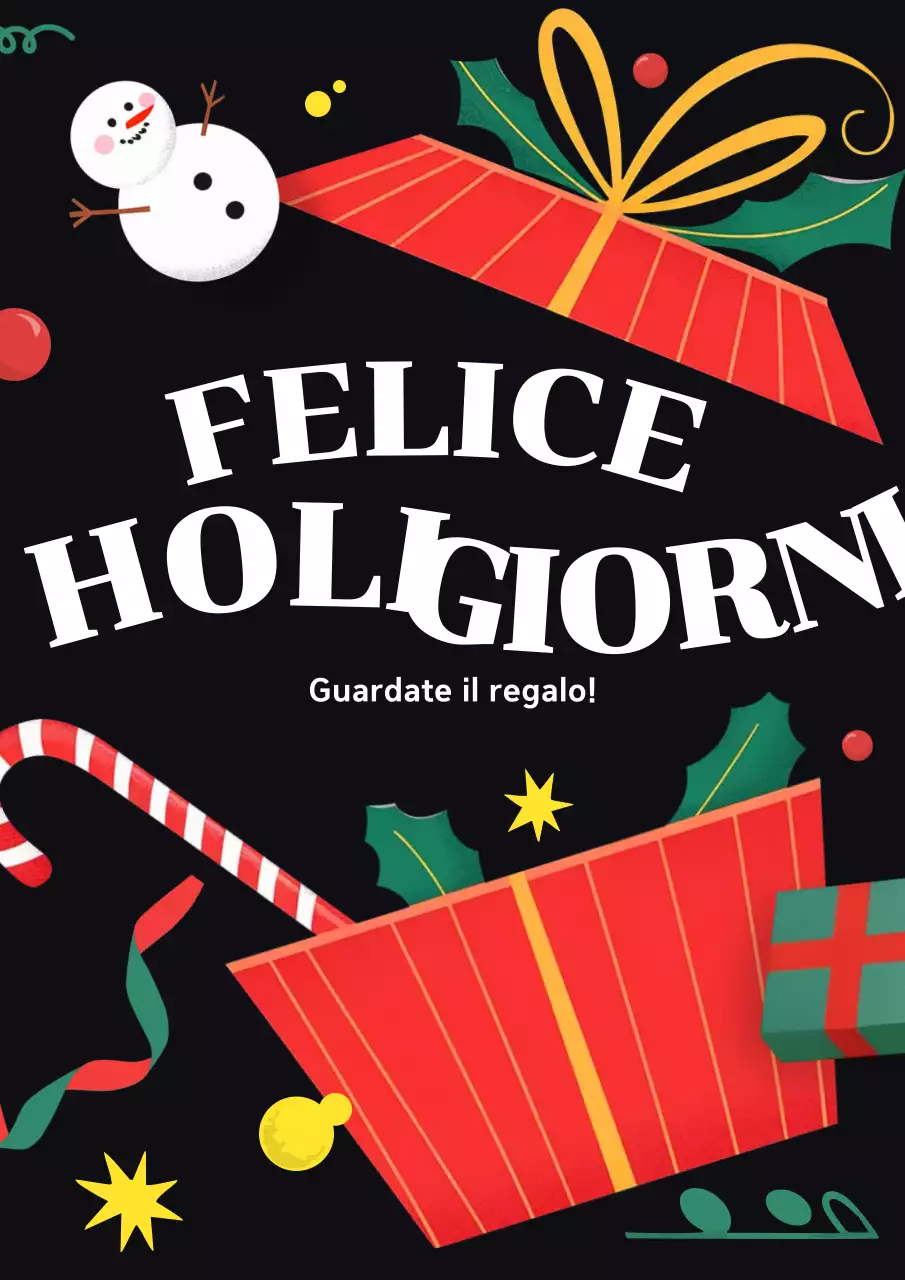 Volantino del Black Pop Winter Holiday Festival