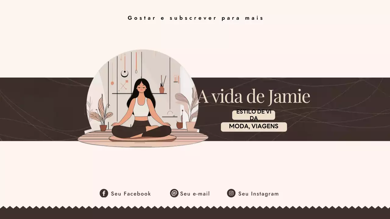 Newsletter Estilo de vida minimalista bege