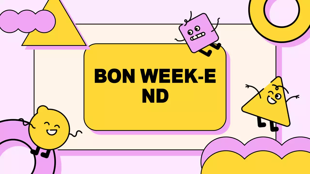 Présentation de l'agenda de la classe rose jaune ludique