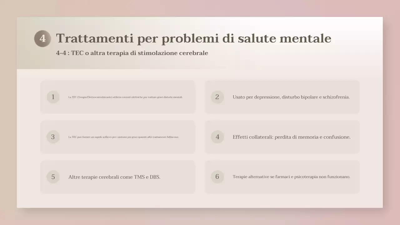 presentazione della salute moderna beige