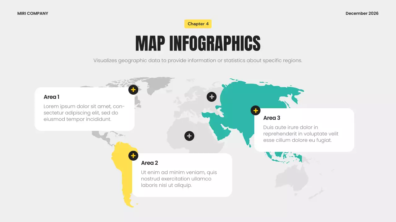 Presentasi Panduan Infografis Modern Abu-abu