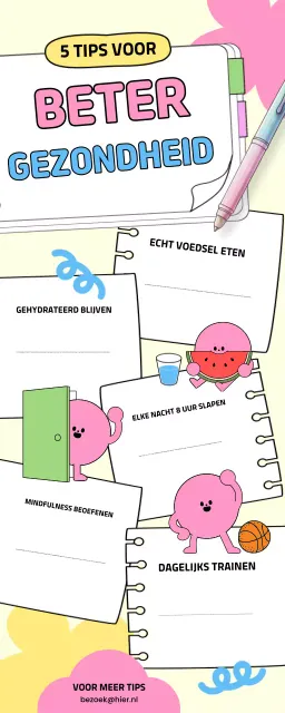 Pastel Gezonde Lifestyle Tips