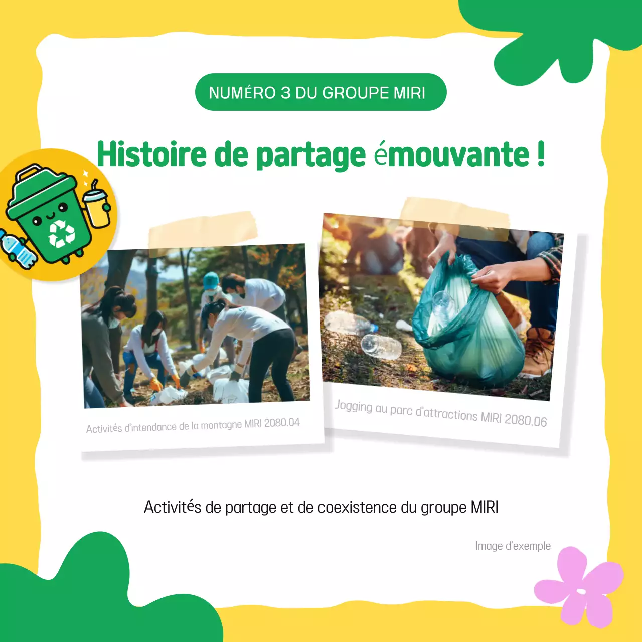 Campagne "Jaune pour l'environnement