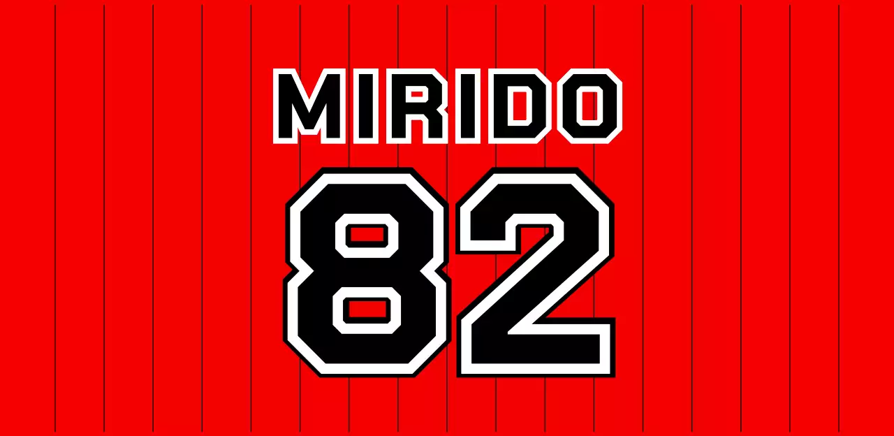 빨강 레트로 스포츠 굿즈