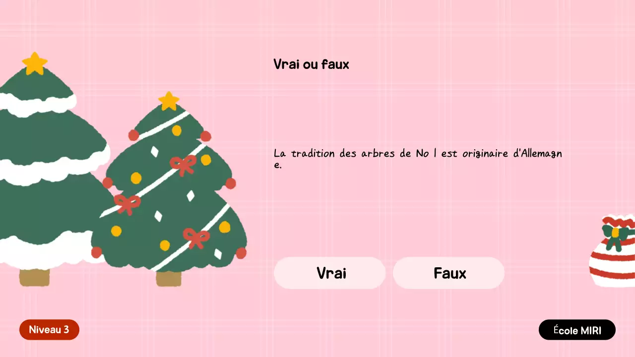 Invitation festive verte pour les fêtes de fin d'année