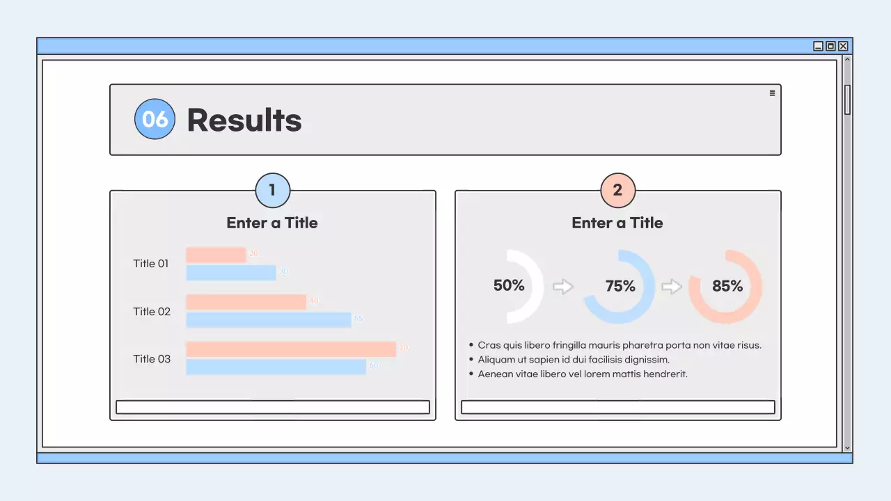 Blue Simple Project Overview Guide Presentation