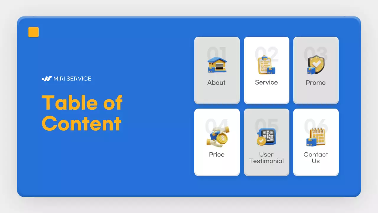 Blue Modern Delivery Presentation