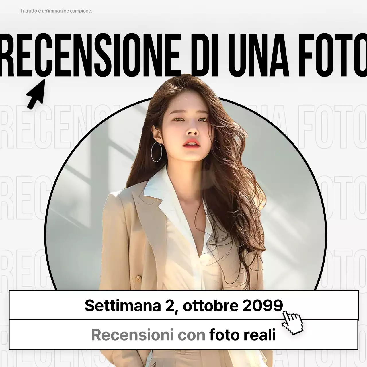 Annuncio di recensione di Beige Modern