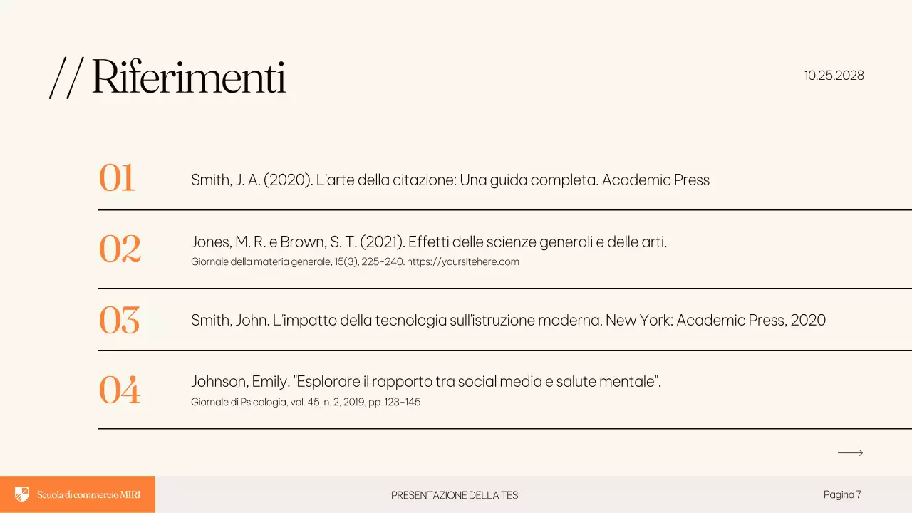 Beige Presentazione di tesi di laurea educativa moderna