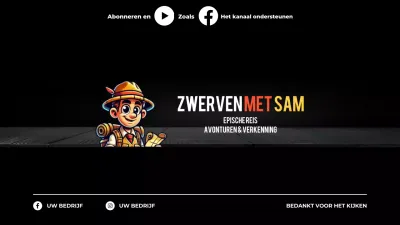 zwarte moderne reis promotie