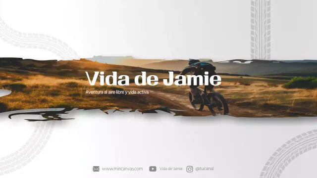 banner del canal aventura moderna beige