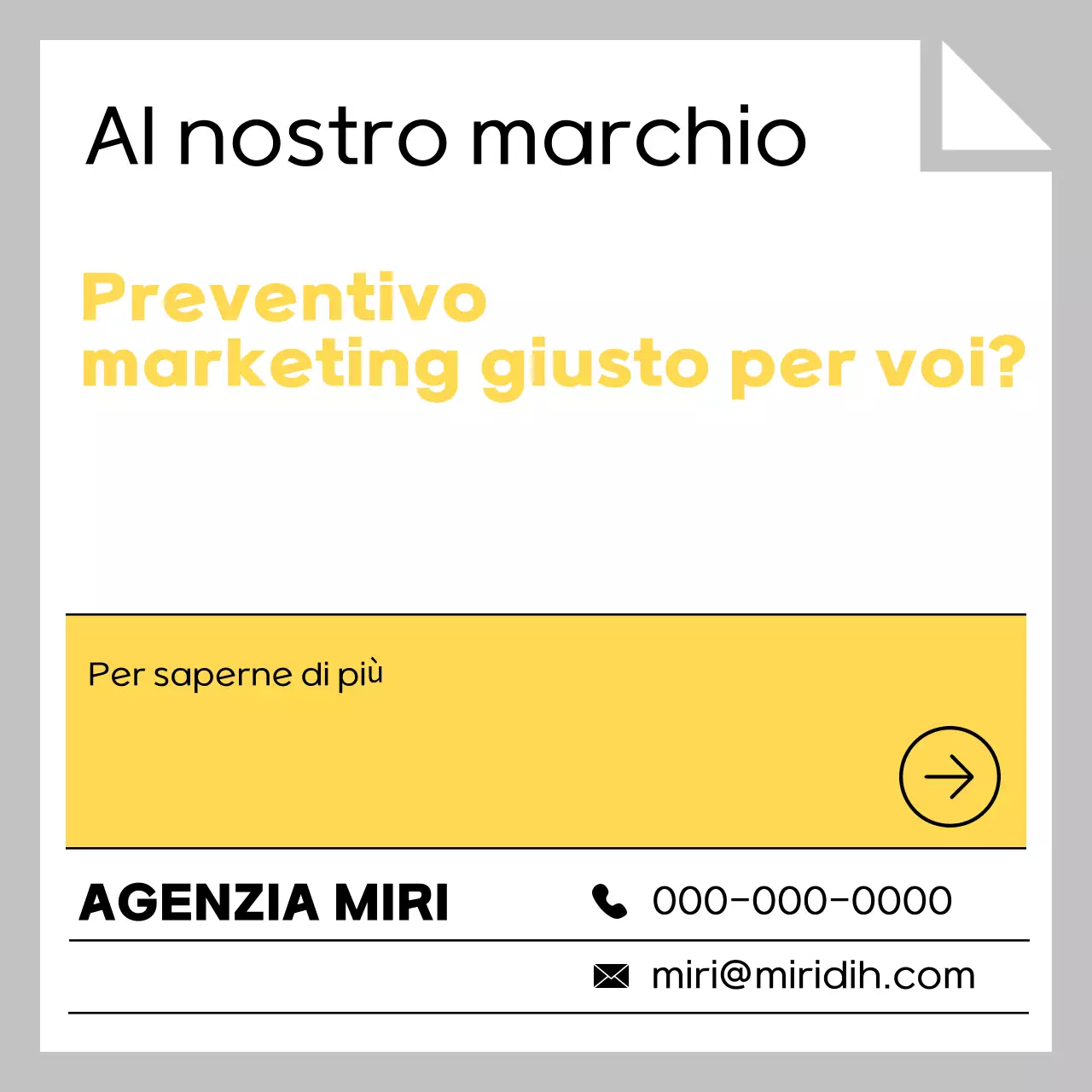 Guida agli annunci semplici in grigio